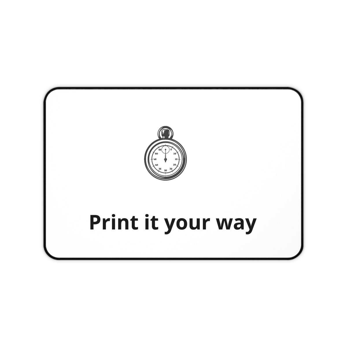 Custom Desk Mat — Large Personalized Office Mousepad