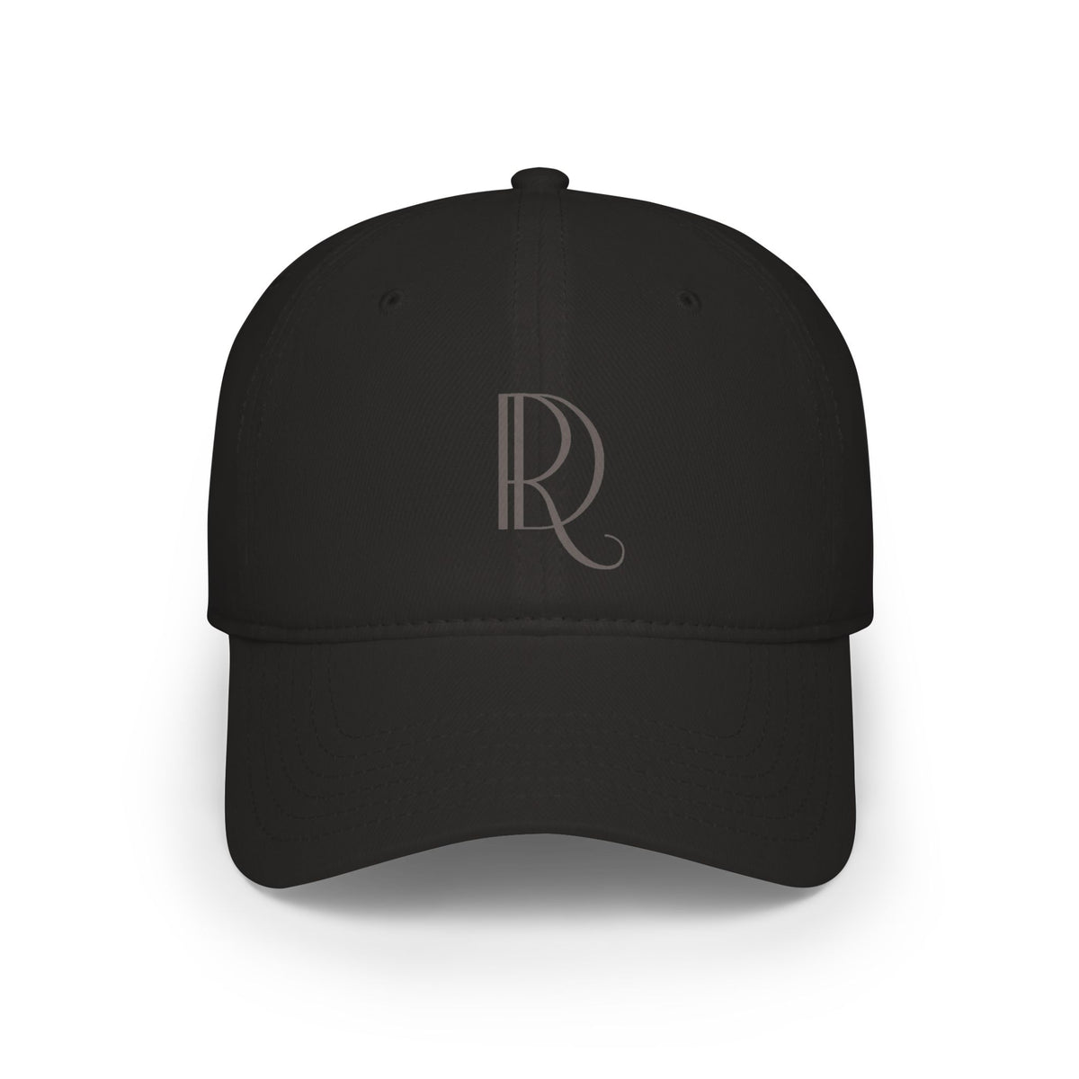 Monogram R Low Profile Baseball Cap