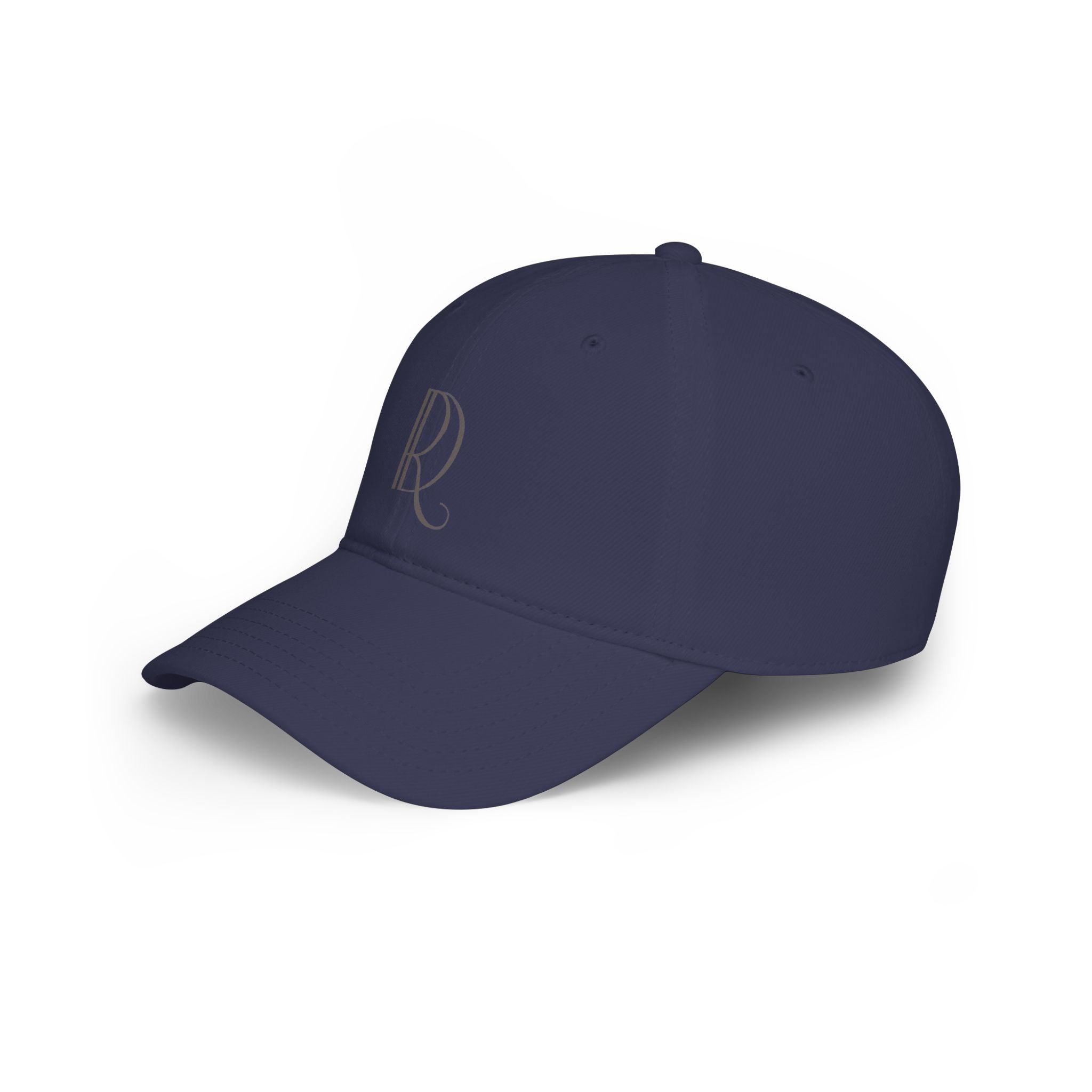 Monogram R Low Profile Baseball Cap