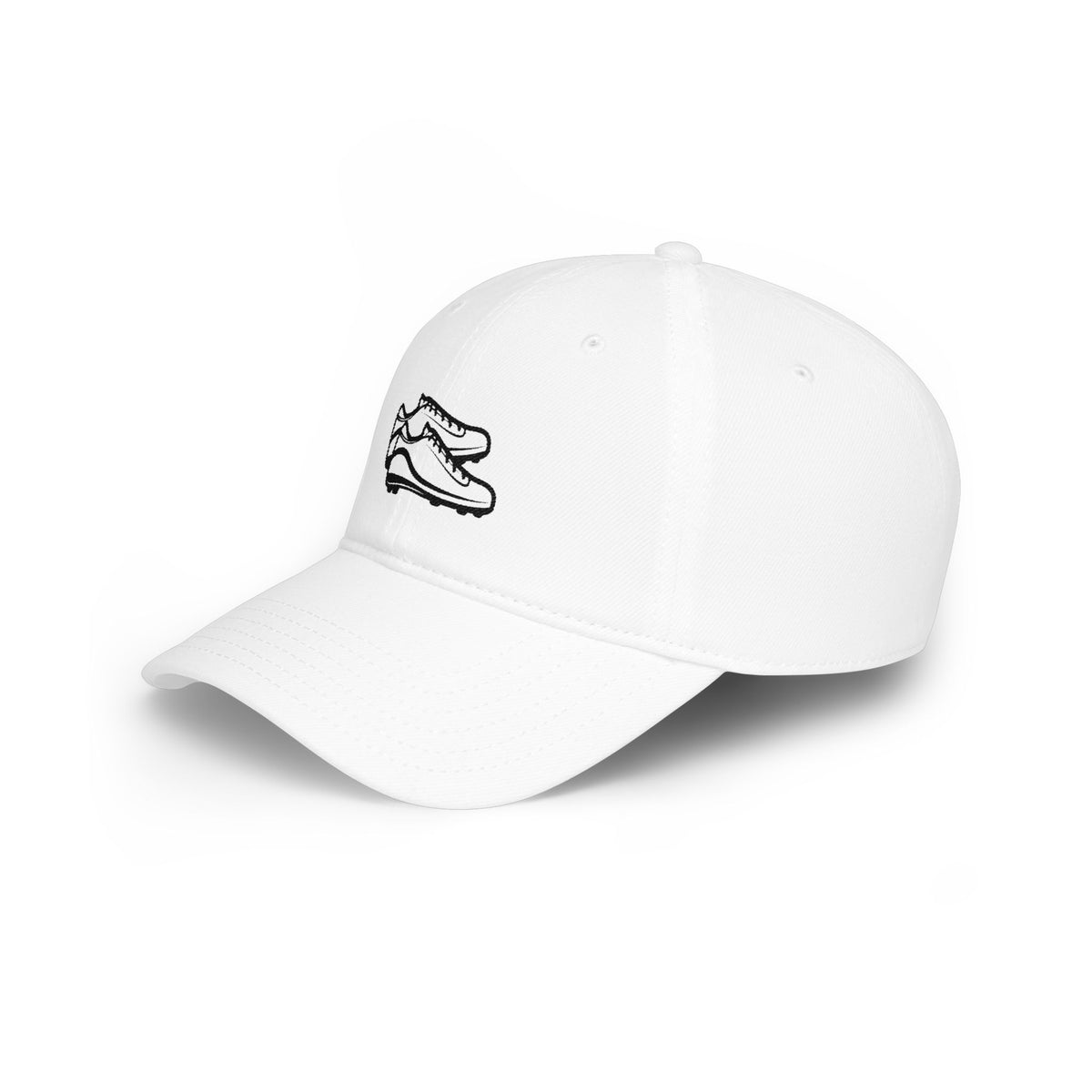 Embroidered Low Profile Baseball Cap — Custom Front Logo
