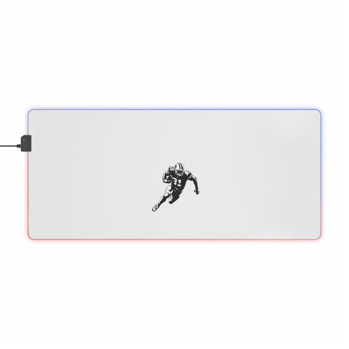 RGB LED Gaming Mouse Pad — Large Light-Up Desk Mat (Customizable Design)