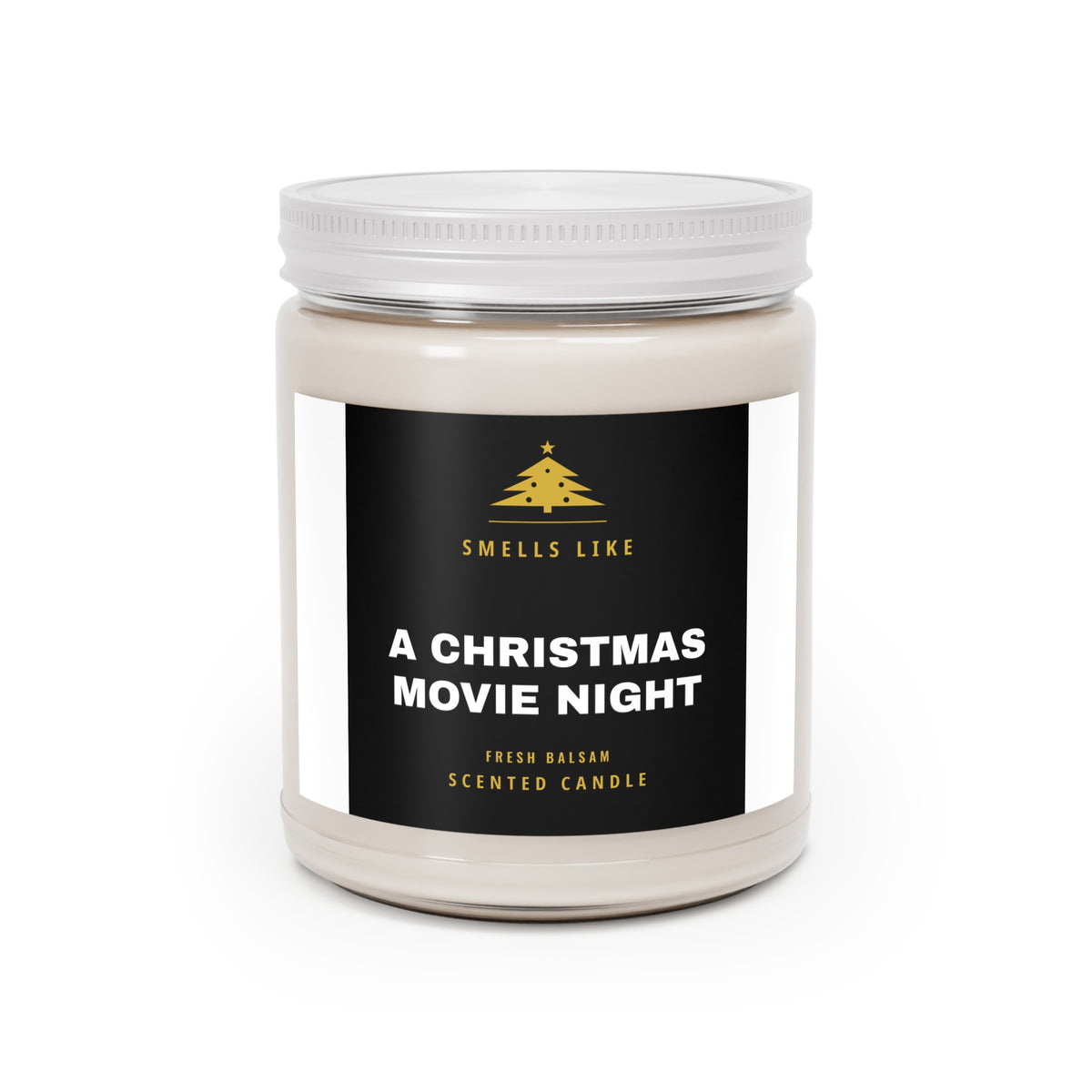 Smells Like a Christmas Movie Night Scented Candle
