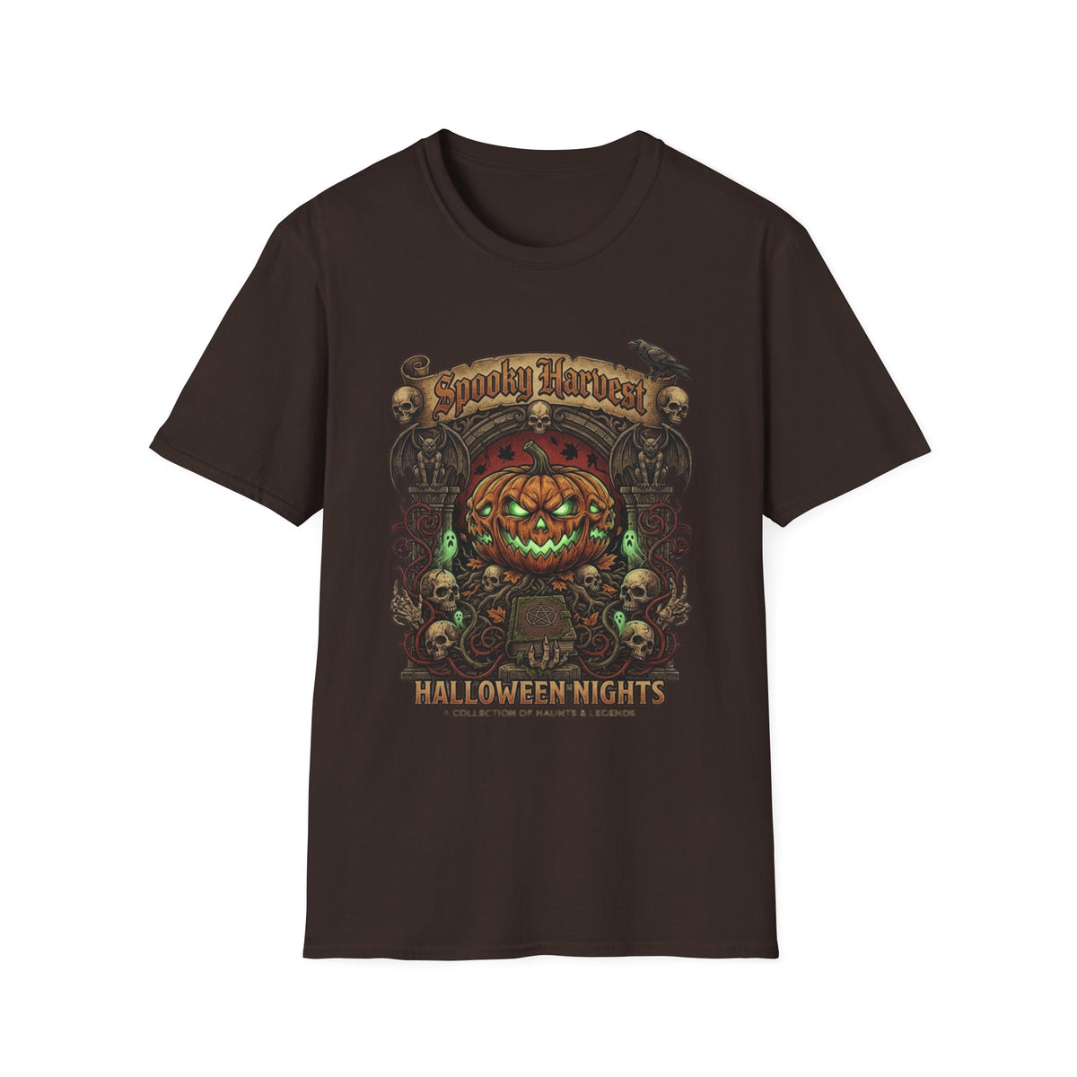 Halloween Knights Pumpkin Jack-O’-Lantern T-Shirt