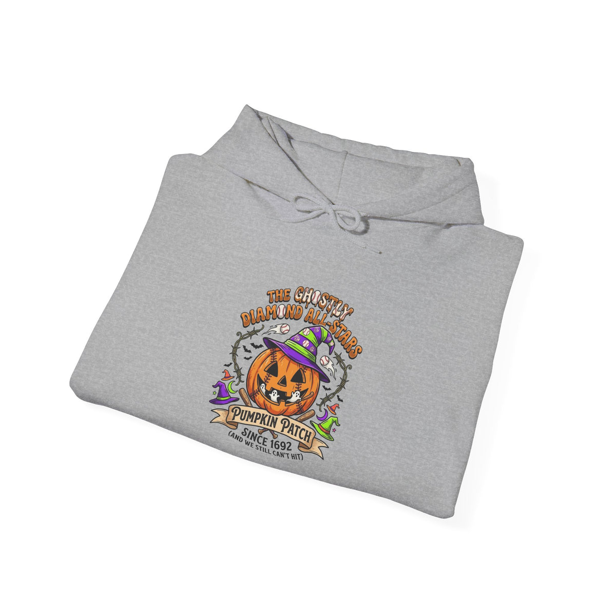 Halloween Pumpkin Patch Hoodie — "Trick or Treat" Vintage Jack-o'-Lantern Sweatshirt