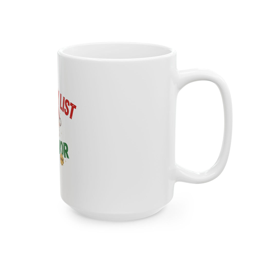 Christmas – Naughty List Survivor | Coffee Mug