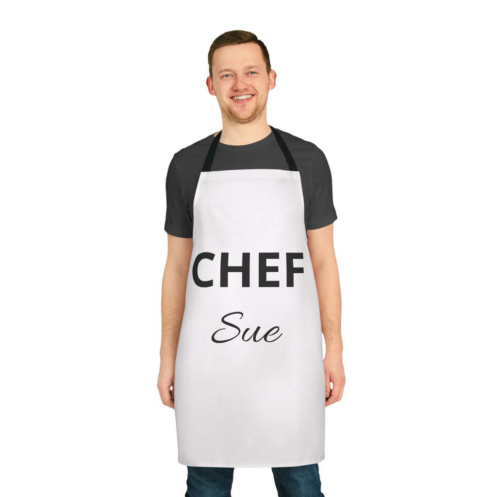 All-Over Print Apron with 5-Color Straps – Custom Kitchen Apron