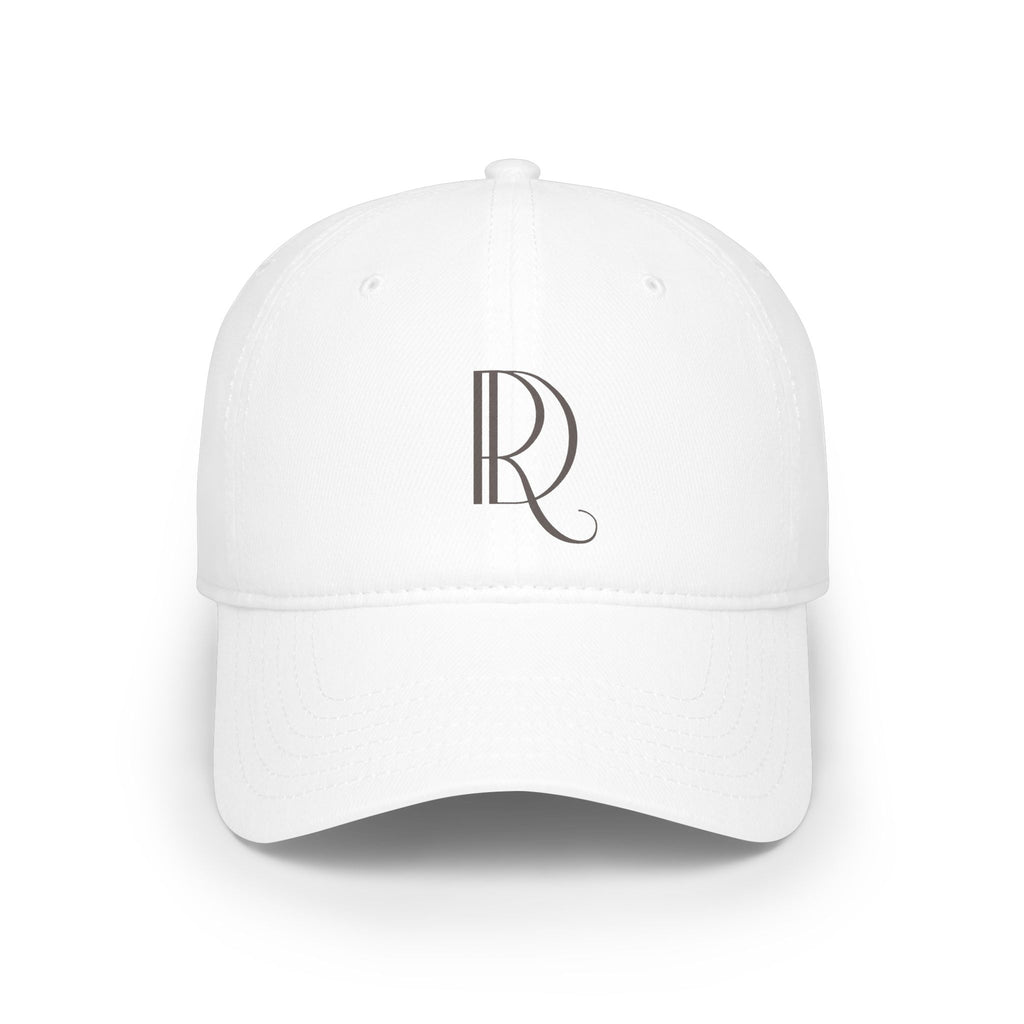 Monogram R Low Profile Baseball Cap