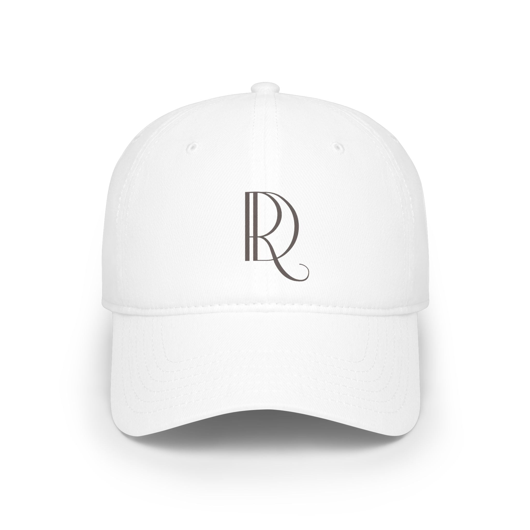 Monogram R Low Profile Baseball Cap