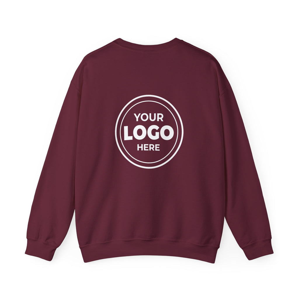 Copy of Crewneck Sweatshirt — Custom Logo Chest & Back Design