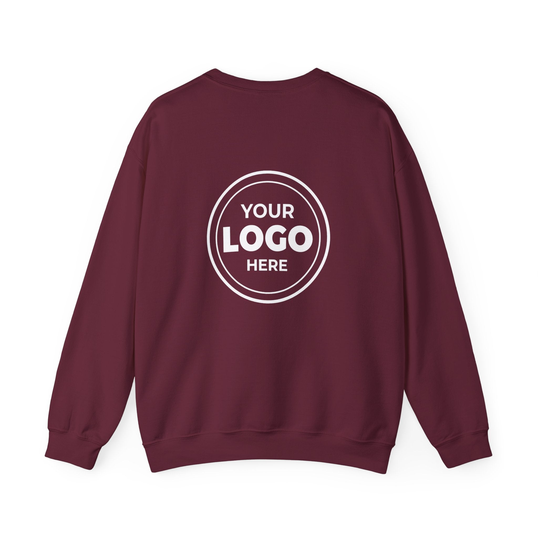 Copy of Crewneck Sweatshirt — Custom Logo Chest & Back Design