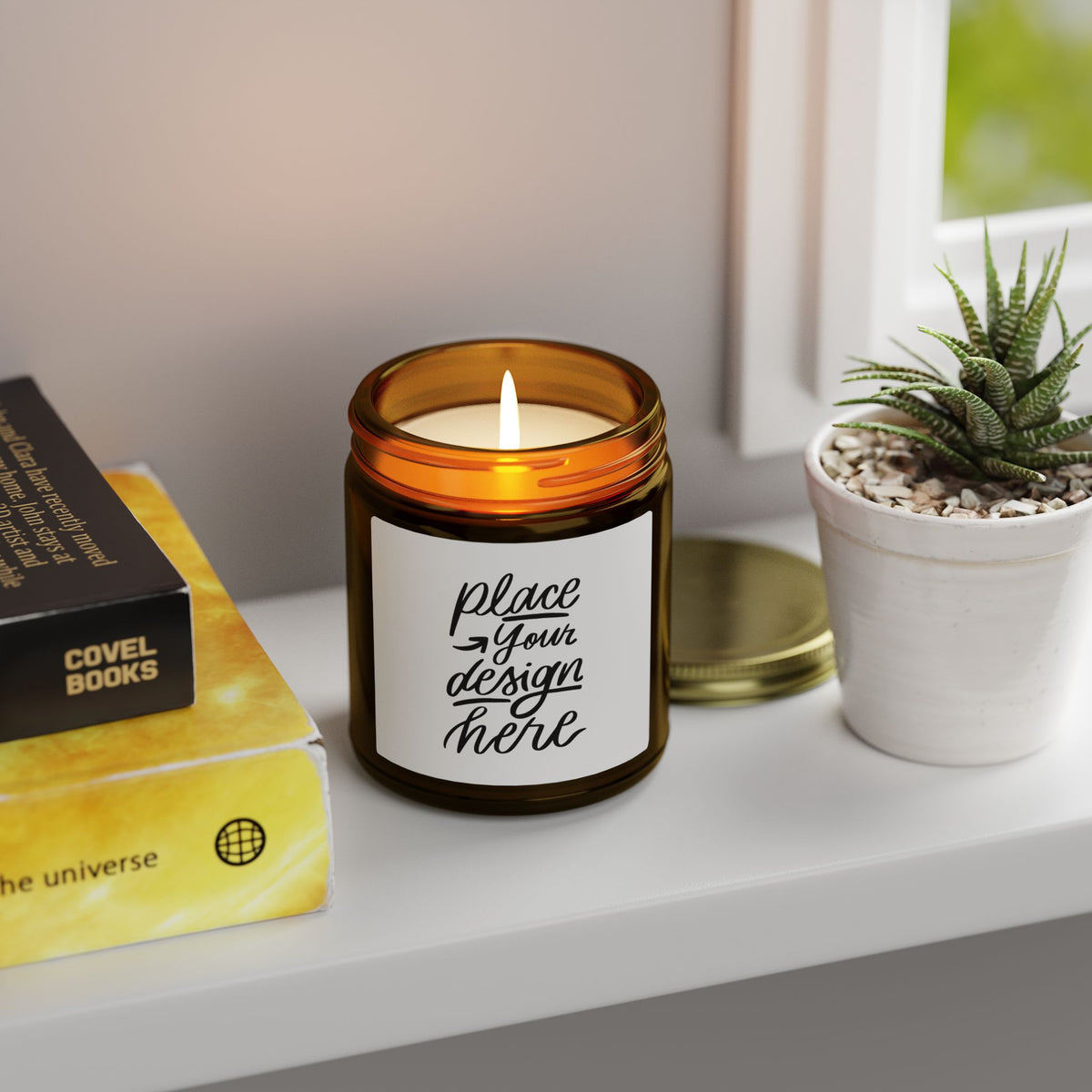 Smells Like a Tropical Escape Scented Candle