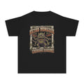 Retro Monster Youth Tee - 'Creature Feature' Vintage Graphic Kids Shirt