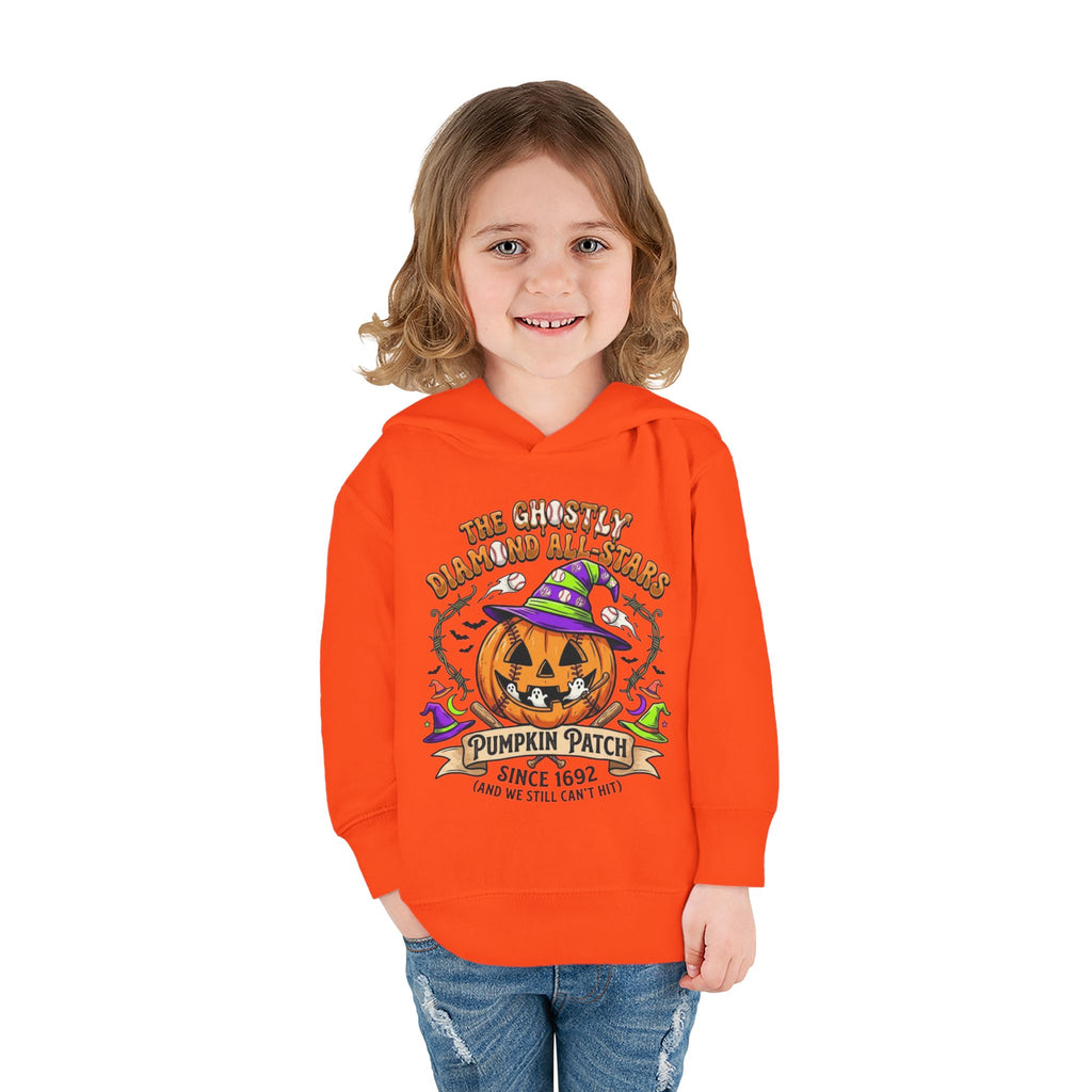 Toddler Hoodie - Cute Halloween Pumpkin Patch Pullover ("Pumpkin Patch Since 1692")
