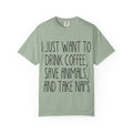 Coffee, Save Animals & Naps T-Shirt