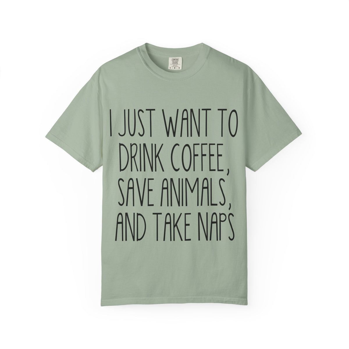 Coffee, Save Animals & Naps T-Shirt