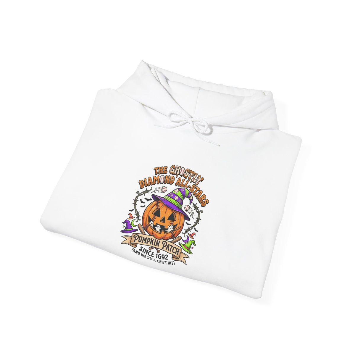 Halloween Pumpkin Patch Hoodie — "Trick or Treat" Vintage Jack-o'-Lantern Sweatshirt