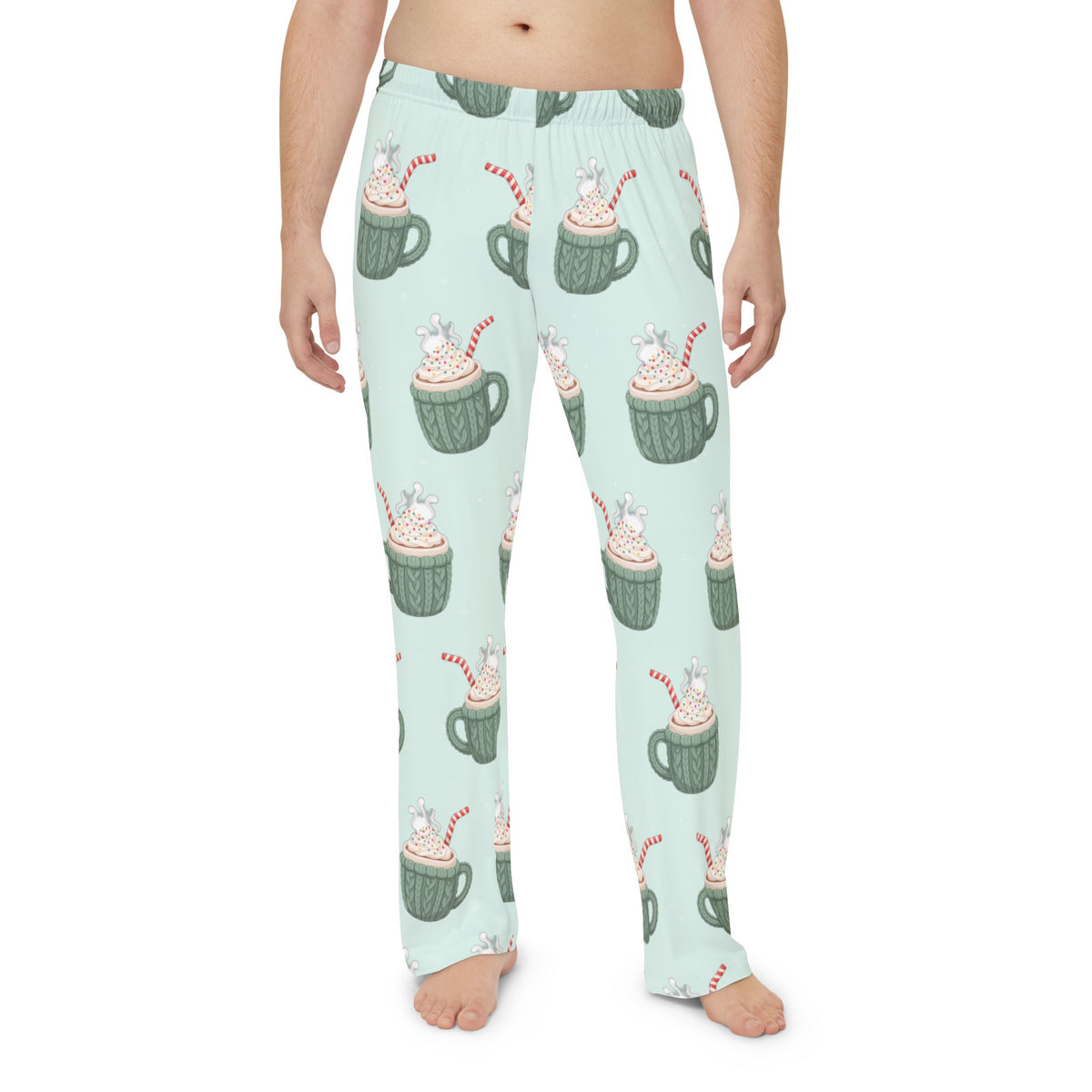 Festive Hot Cocoa Mug Men's Pajama Pants