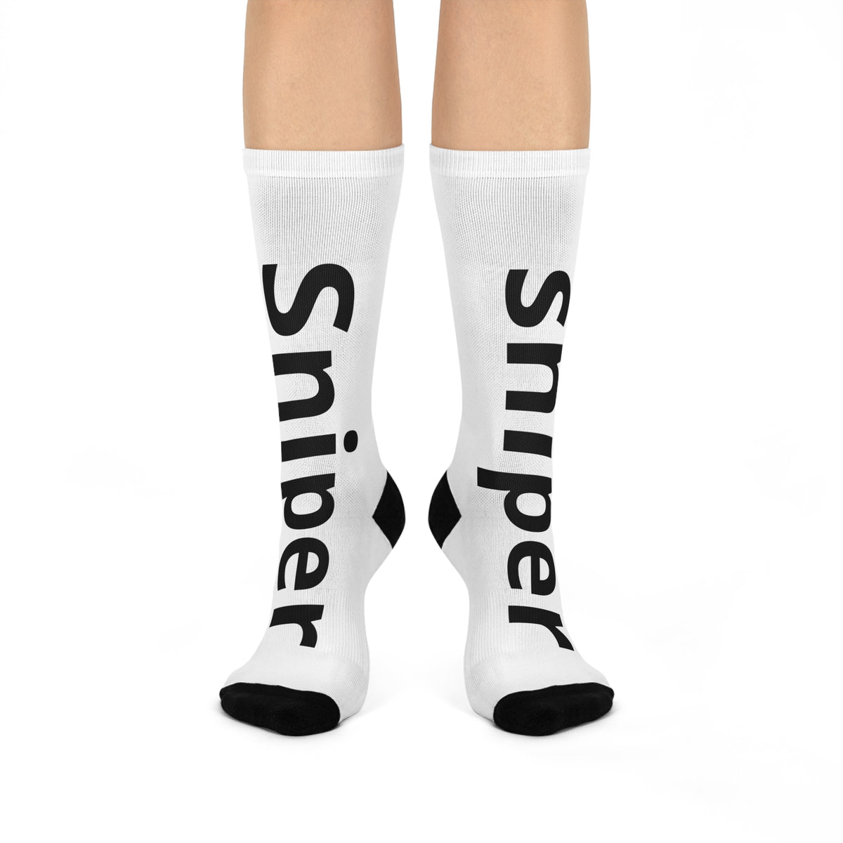 Cushioned Crew Socks — Lightweight Athletic Crew Socks with Reinforced Heel & Toe