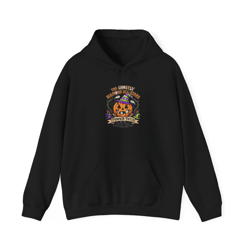 Halloween Pumpkin Patch Hoodie — "Trick or Treat" Vintage Jack-o'-Lantern Sweatshirt