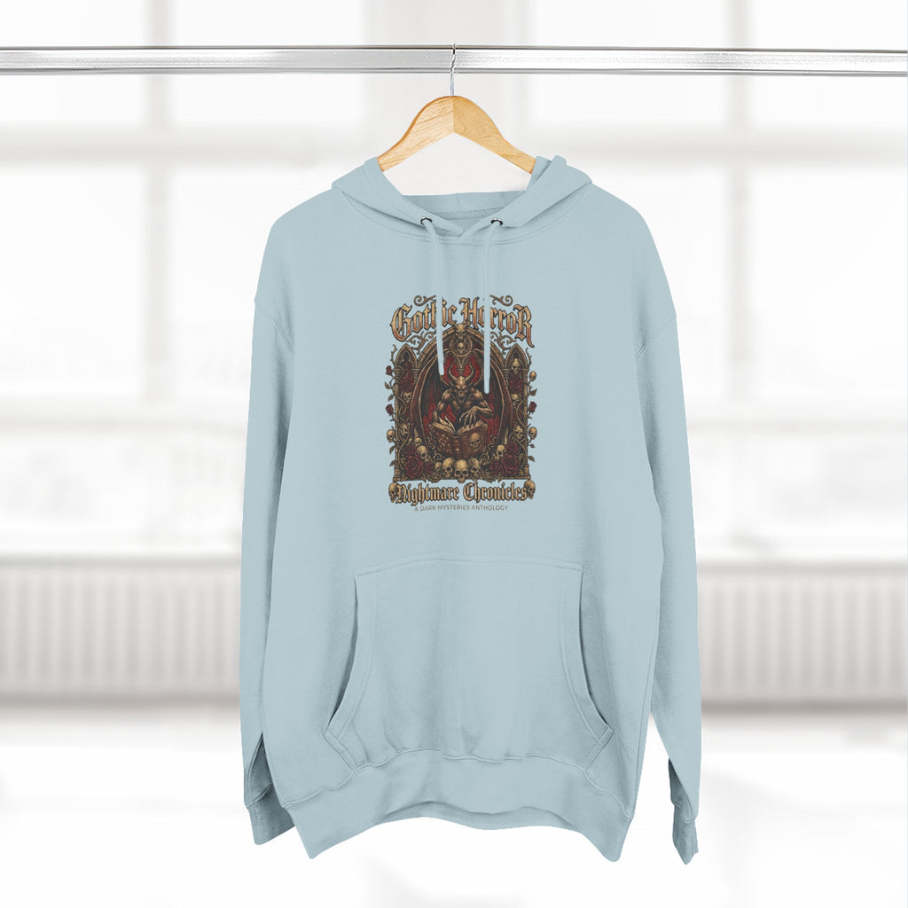 Three-Panel Fleece Hoodie