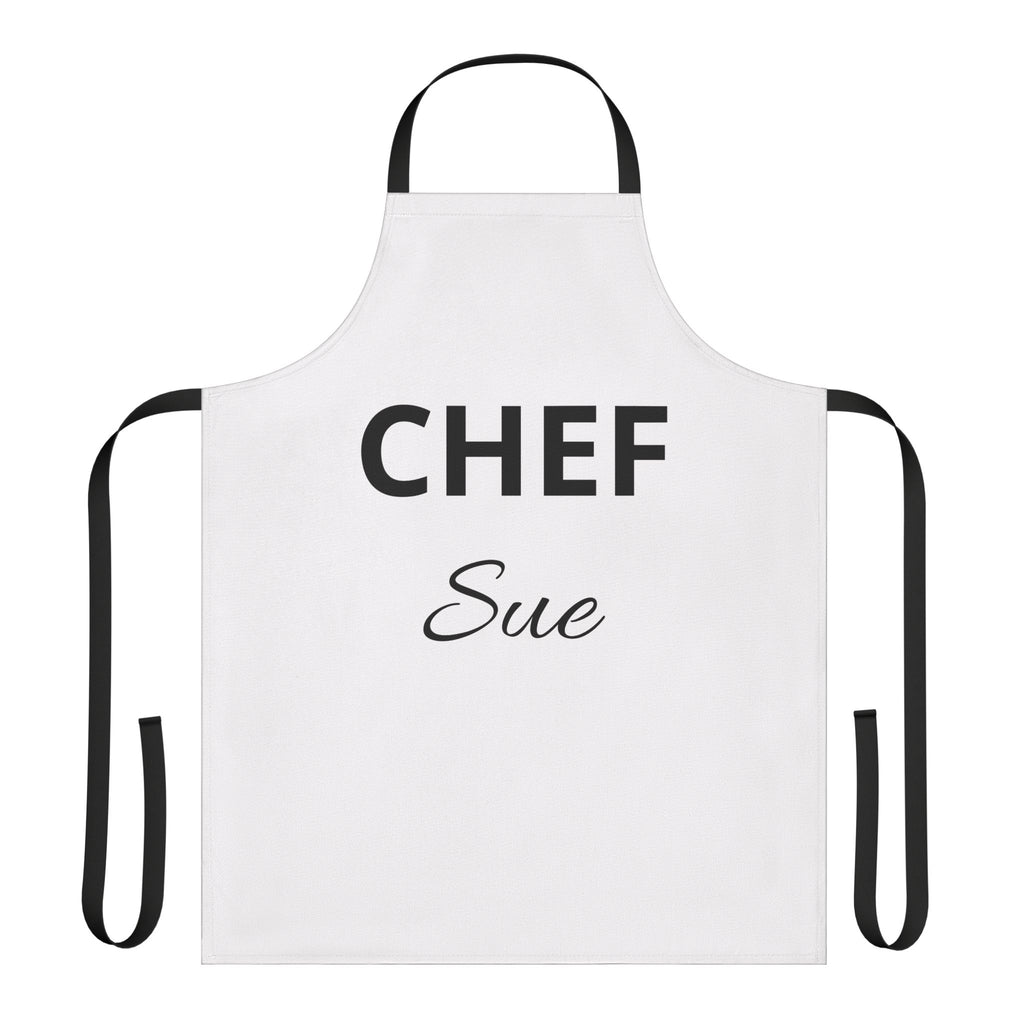 All-Over Print Apron with 5-Color Straps – Custom Kitchen Apron