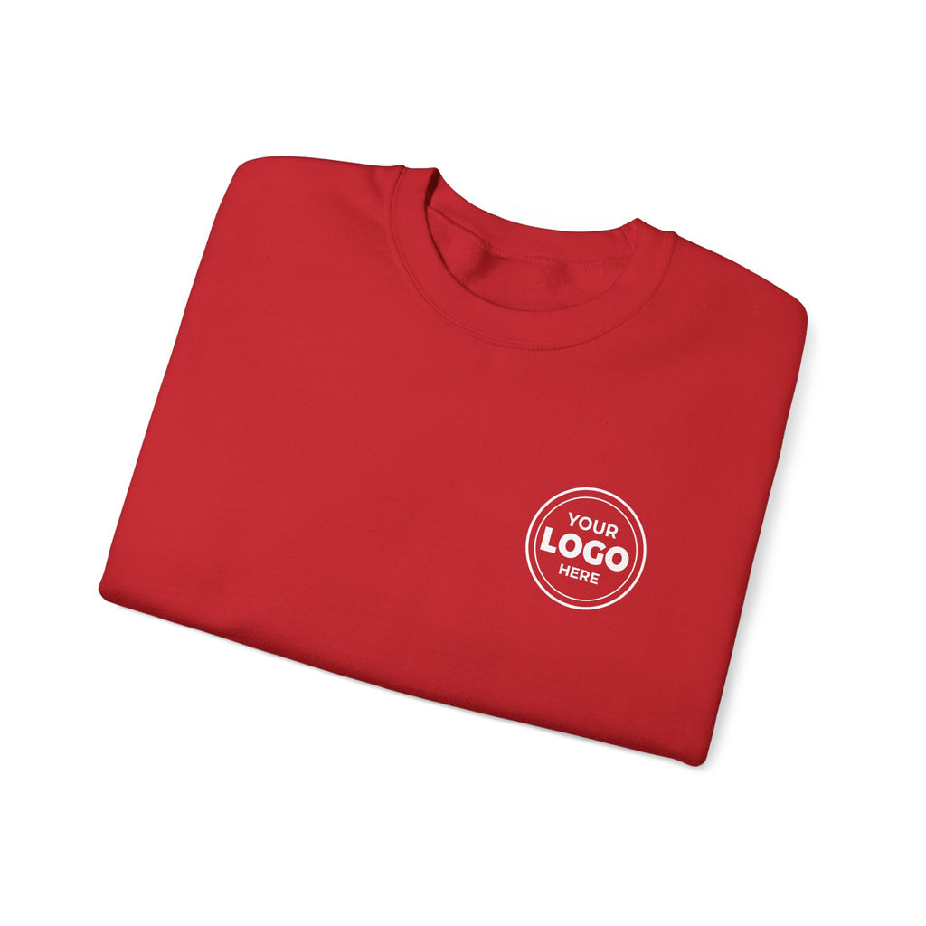 Crewneck Sweatshirt — Custom Logo Chest & Back Design