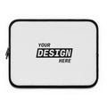 Custom Laptop Sleeve - Personalized "Your Design Here" Protective Neoprene Case