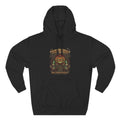 Halloween Pumpkin Demon Hoodie - Spooky Vintage Horror Graphic Fleece