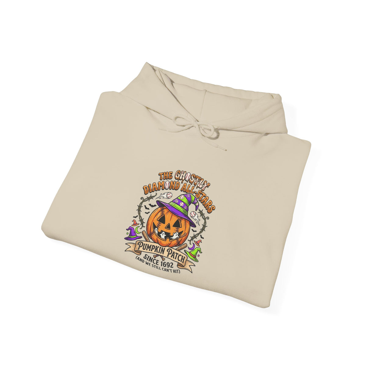 Halloween Pumpkin Patch Hoodie — "Trick or Treat" Vintage Jack-o'-Lantern Sweatshirt