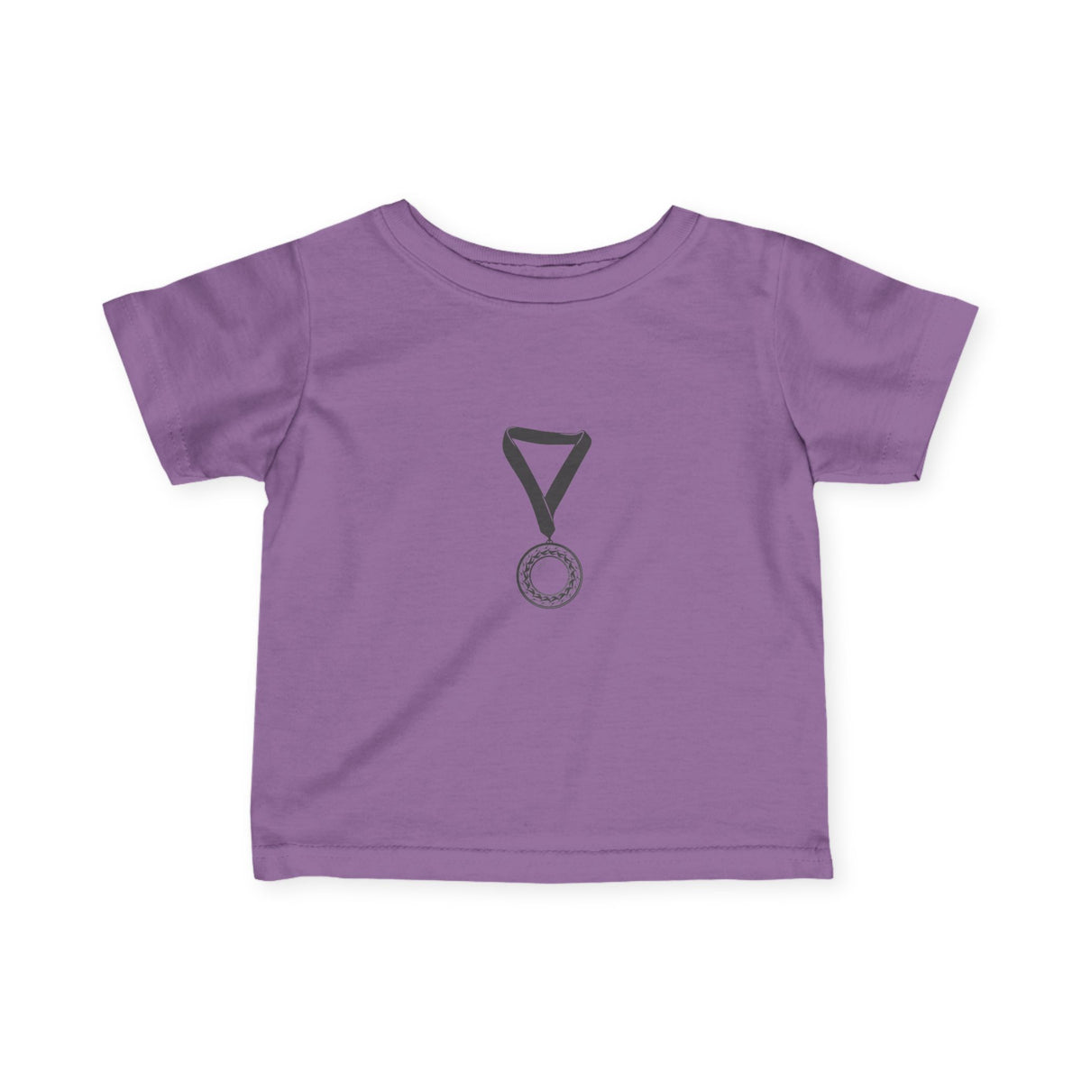 Infant Tee — Cute Medal Graphic Baby T-Shirt (Award Ribbon Design)