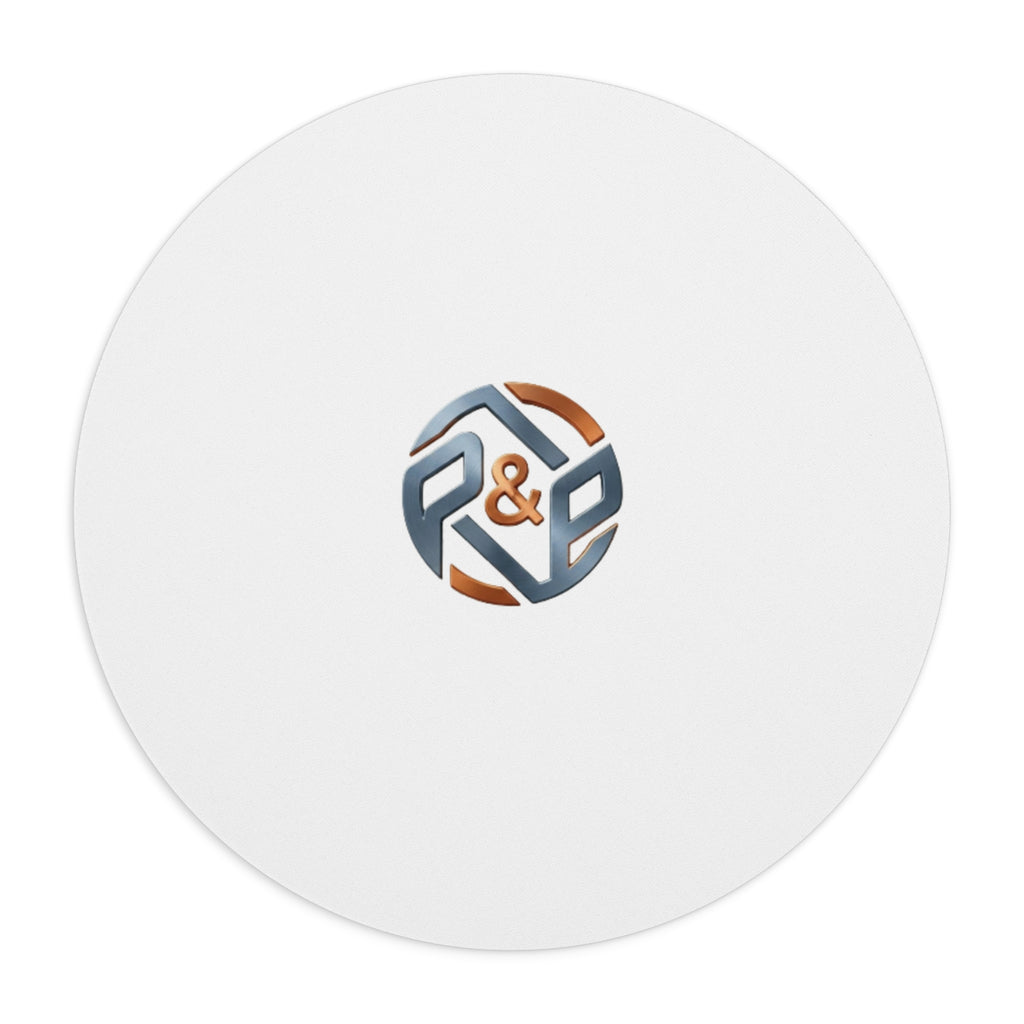 Custom Round Mouse Pad — Personalized Desk Mousepad with Your Design