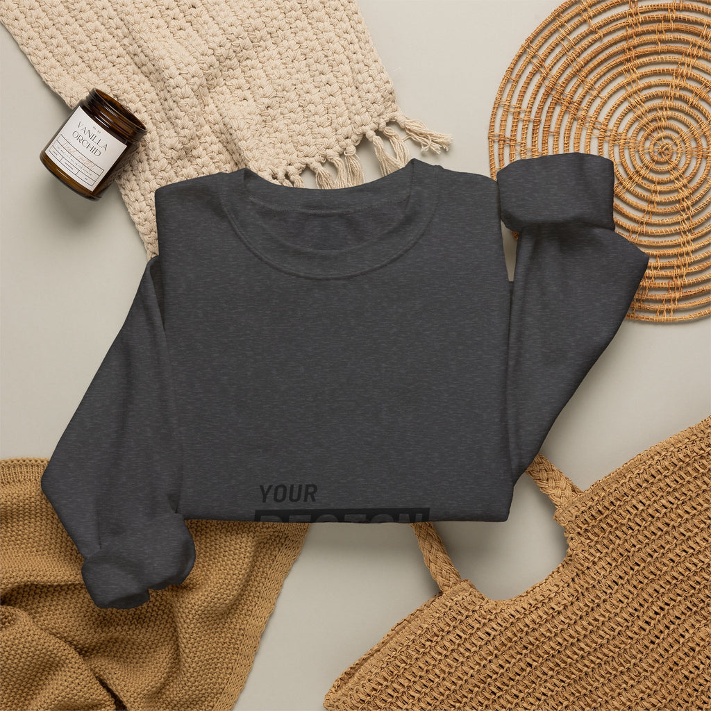 Copy of Crewneck Sweatshirt — Custom Logo Chest & Back Design
