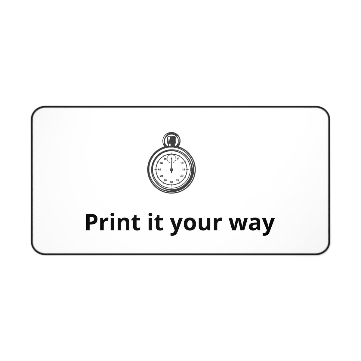 Custom Desk Mat — Large Personalized Office Mousepad
