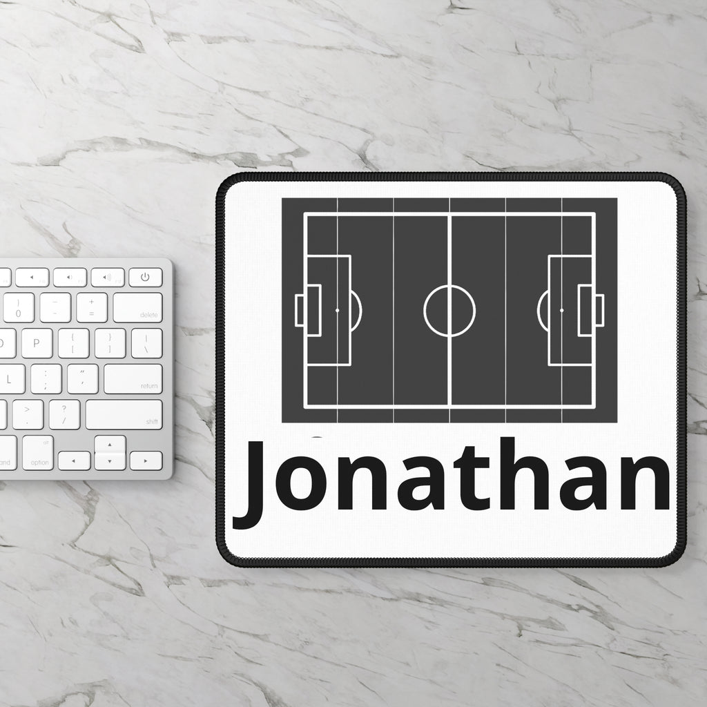 Gaming Mouse Pad — Custom 'Your Design Here' White Desk Pad