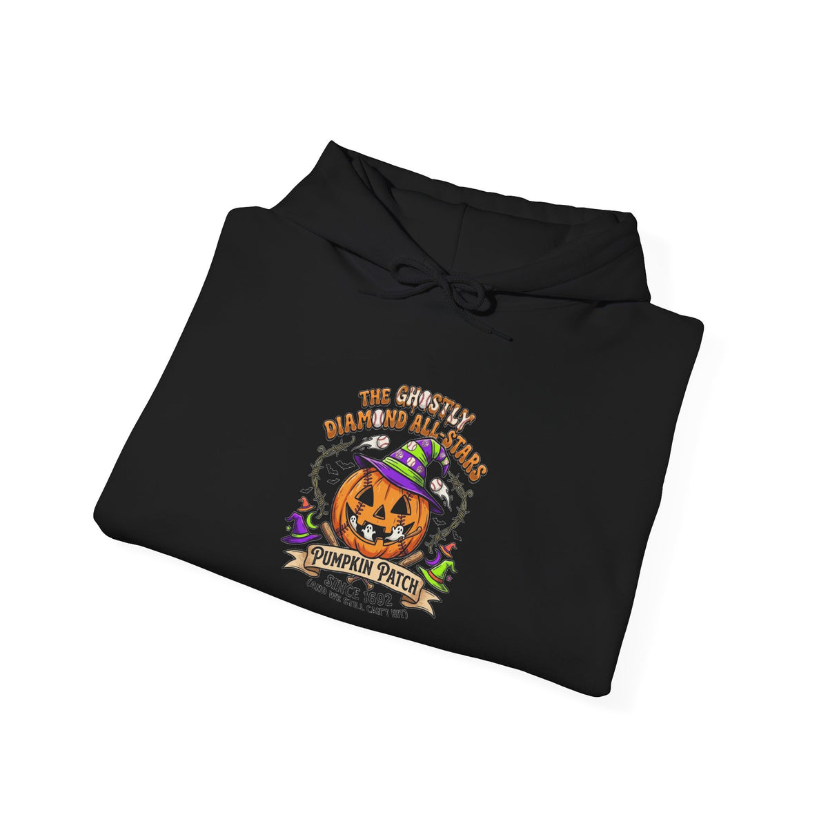 Halloween Pumpkin Patch Hoodie — "Trick or Treat" Vintage Jack-o'-Lantern Sweatshirt