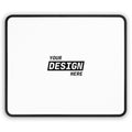 Gaming Mouse Pad — Custom 'Your Design Here' White Desk Pad