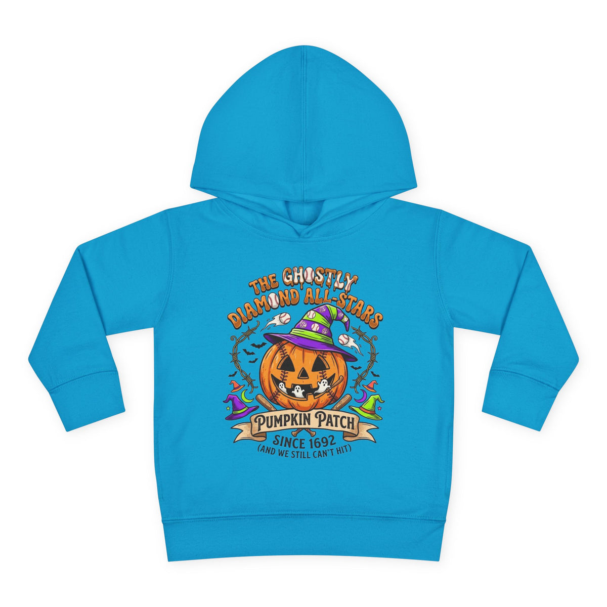 Toddler Hoodie - Cute Halloween Pumpkin Patch Pullover ("Pumpkin Patch Since 1692")