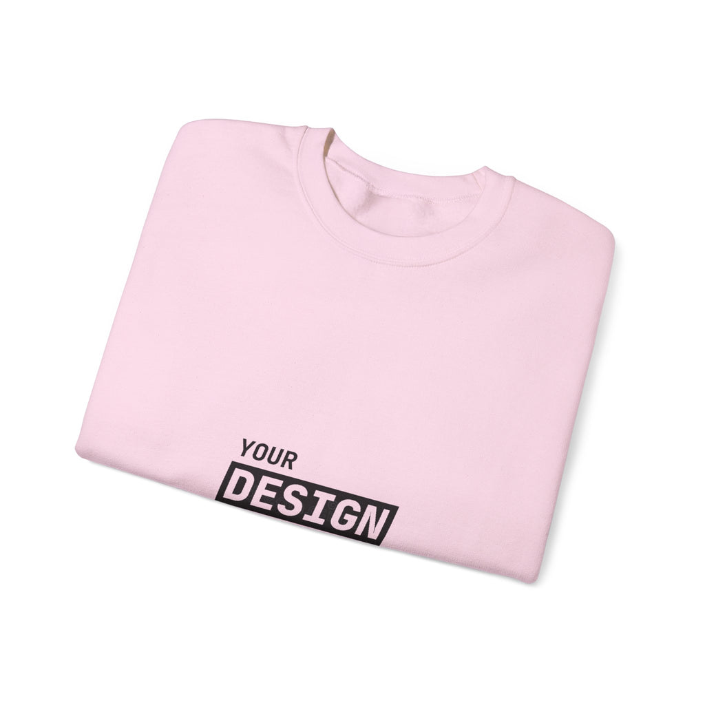Copy of Crewneck Sweatshirt — Custom Logo Chest & Back Design
