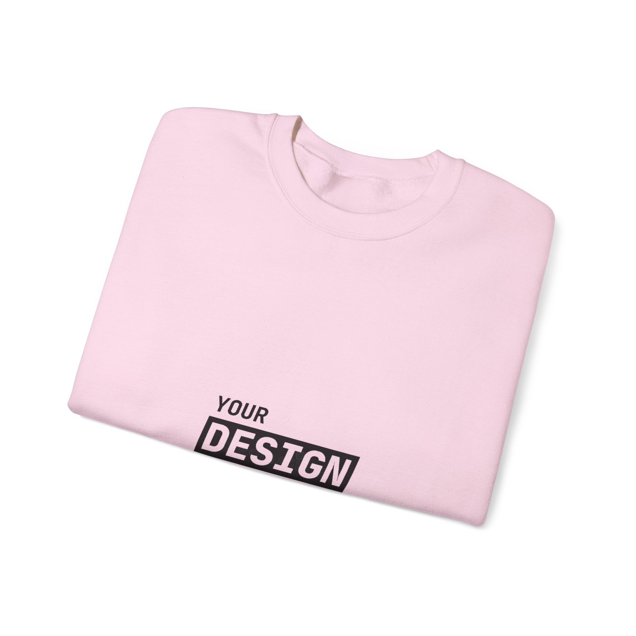 Copy of Crewneck Sweatshirt — Custom Logo Chest & Back Design