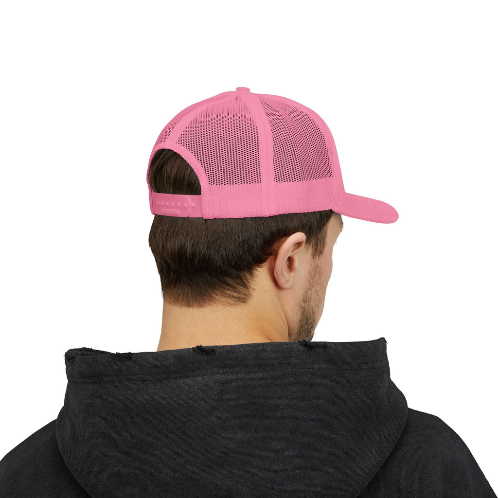 Trucker Cap — Black Tribal Dragon Snapback