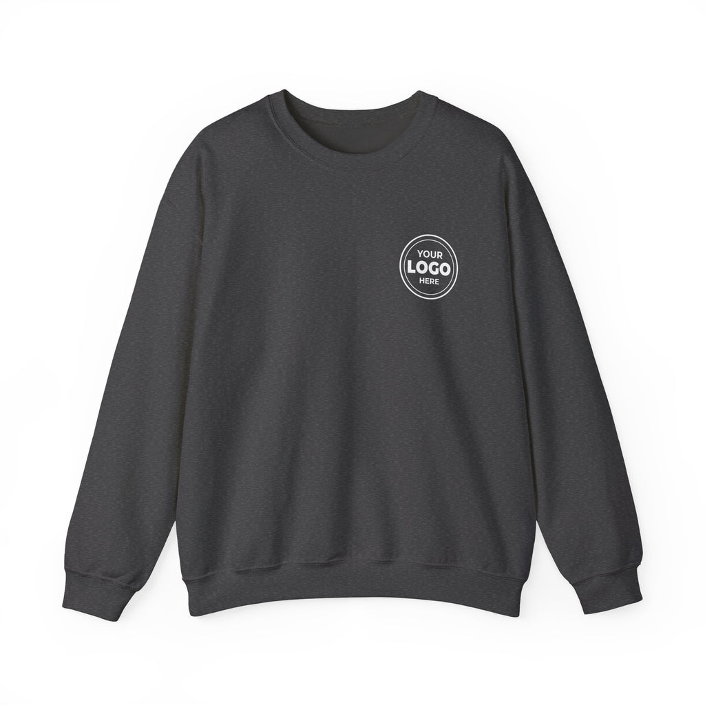 Crewneck Sweatshirt — Custom Logo Chest & Back Design