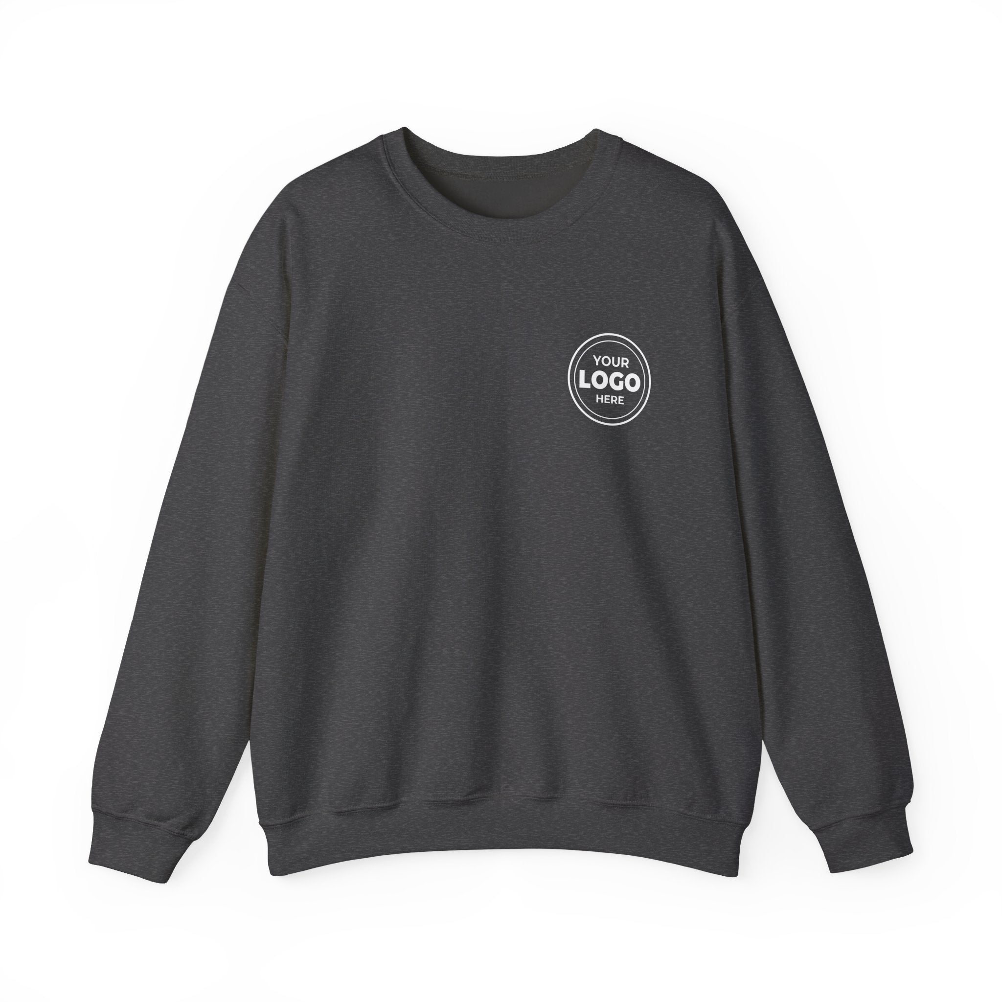 Crewneck Sweatshirt — Custom Logo Chest & Back Design