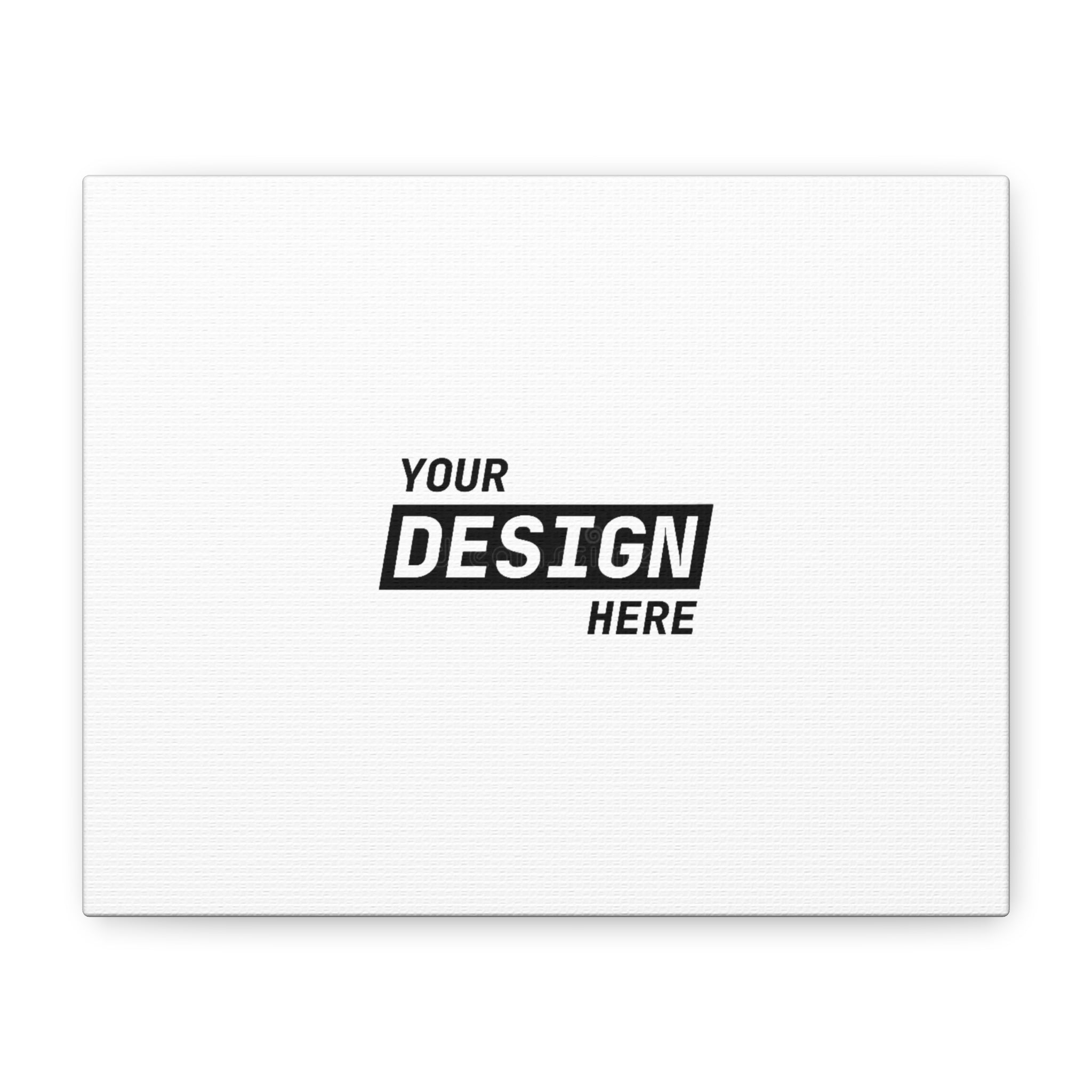 Matte Stretched Canvas Print – Custom Wall Art (1.25" Depth)