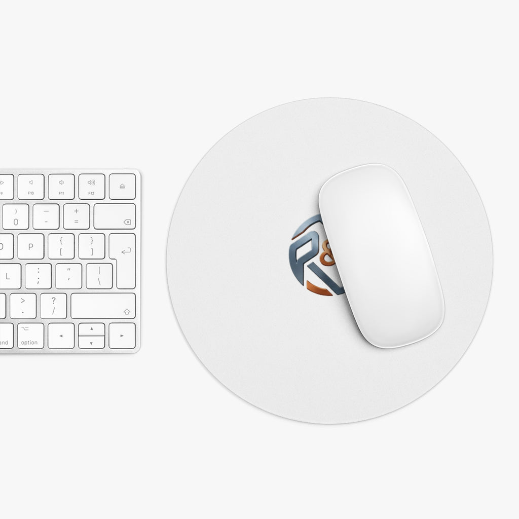 Custom Round Mouse Pad — Personalized Desk Mousepad with Your Design