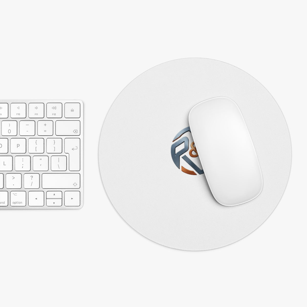 Custom Round Mouse Pad — Personalized Desk Mousepad with Your Design