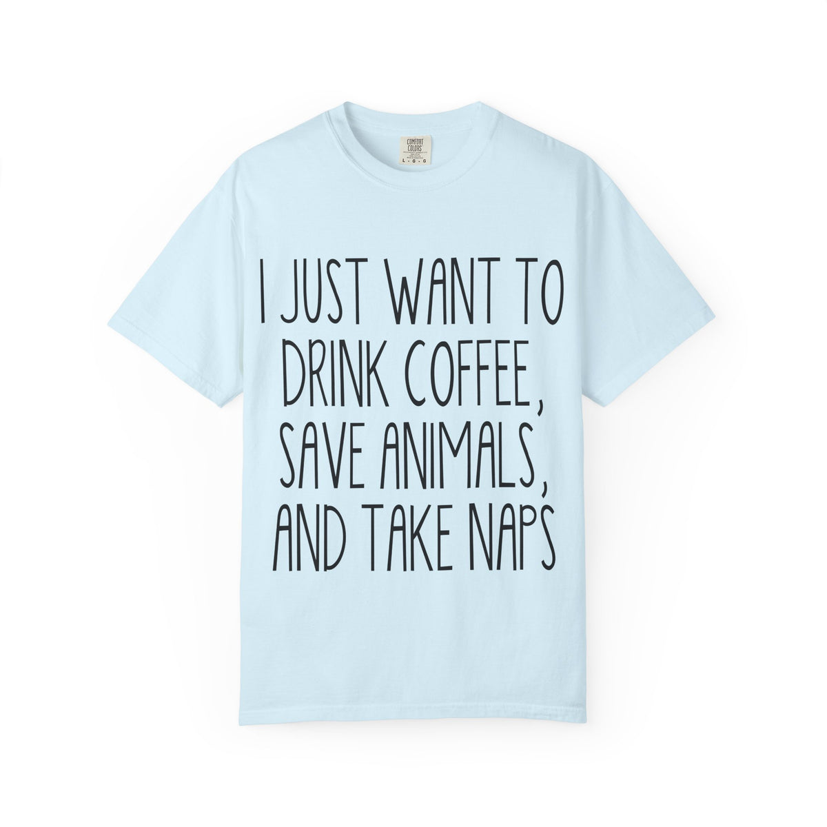 Coffee, Save Animals & Naps T-Shirt