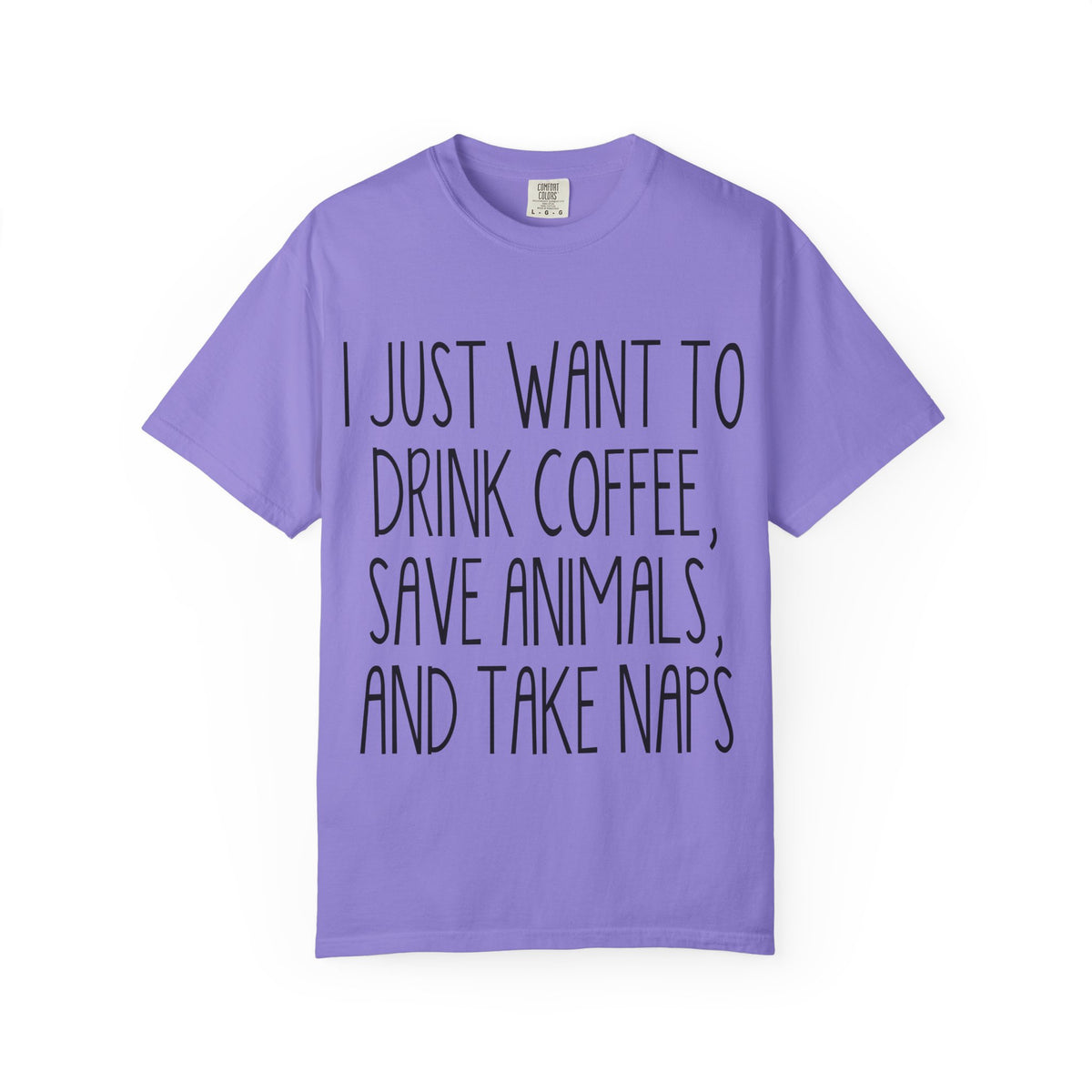 Coffee, Save Animals & Naps T-Shirt