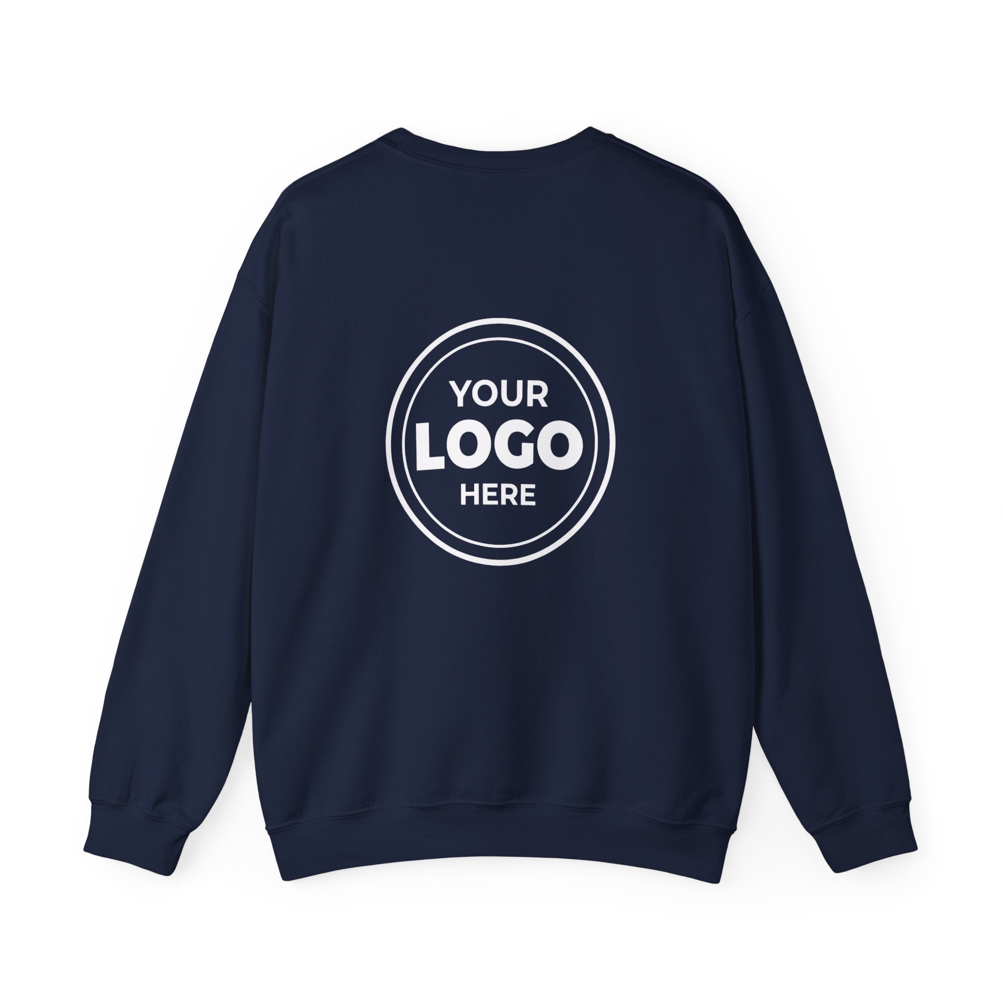Copy of Crewneck Sweatshirt — Custom Logo Chest & Back Design