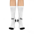 Cushioned Crew Socks — Lightweight Athletic Crew Socks with Reinforced Heel & Toe