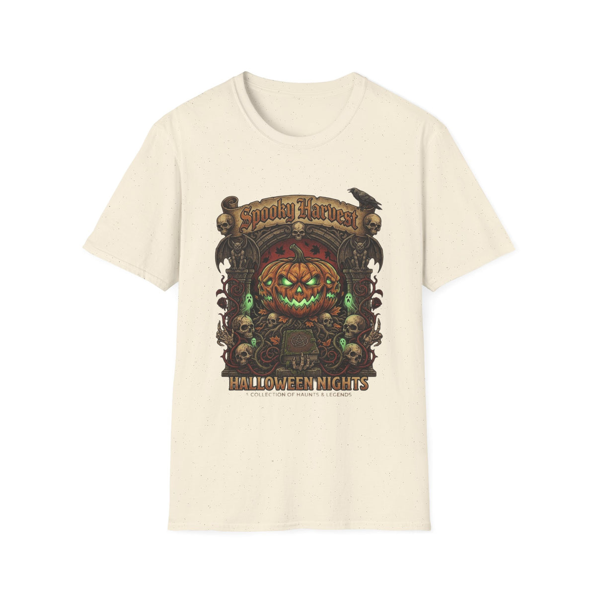 Halloween Knights Pumpkin Jack-O’-Lantern T-Shirt